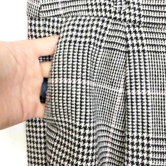 J. Crew Black and White Plaid Pants - Picture 7 of 12